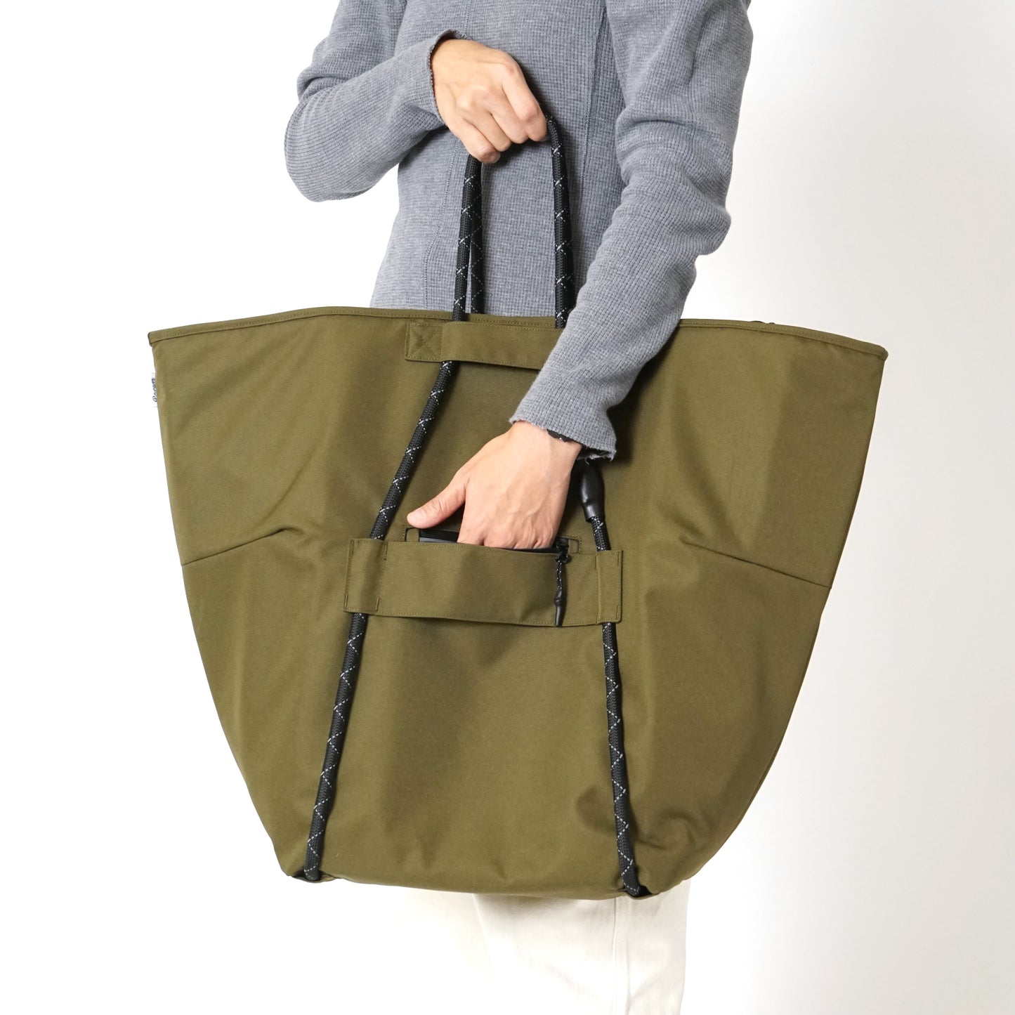 バスケットトートバッグ 断熱防水