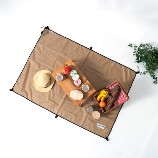 小さくなるピクニックマット