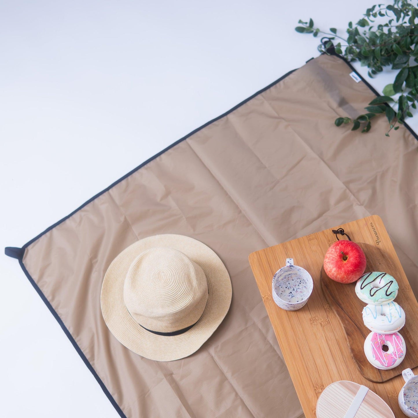 小さくなるピクニックマット