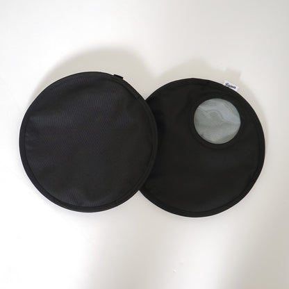 Pancake steering wheel cover